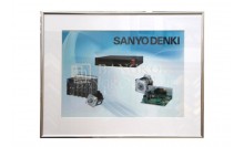 กรอบรูปอลูมิเนียมเพื่อแสดงสินค้า-SANYO DENKI